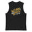 We Are All Smith Yellow Logo Black Muscle Shirt Tanktop WE ARE ALL SMITH: Men's Jewelry & Clothing. S  