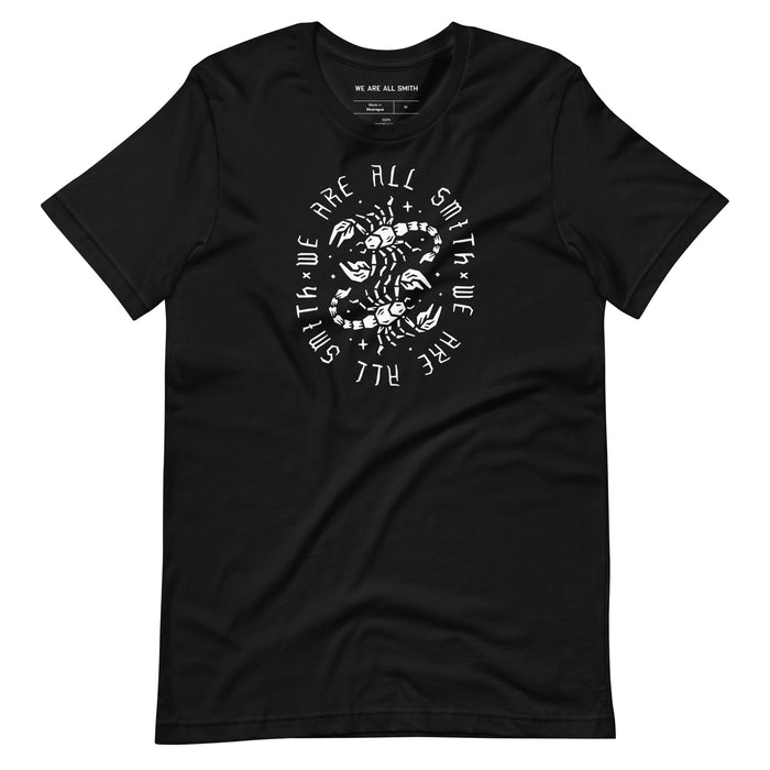 Scorpions Short Sleeve Black Unisex t-shirt  WE ARE ALL SMITH: Men's Jewelry & Clothing. XS  