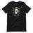 Skull Black Unisex black short sleeve t-shirt  WE ARE ALL SMITH: Men's Jewelry & Clothing. XS  